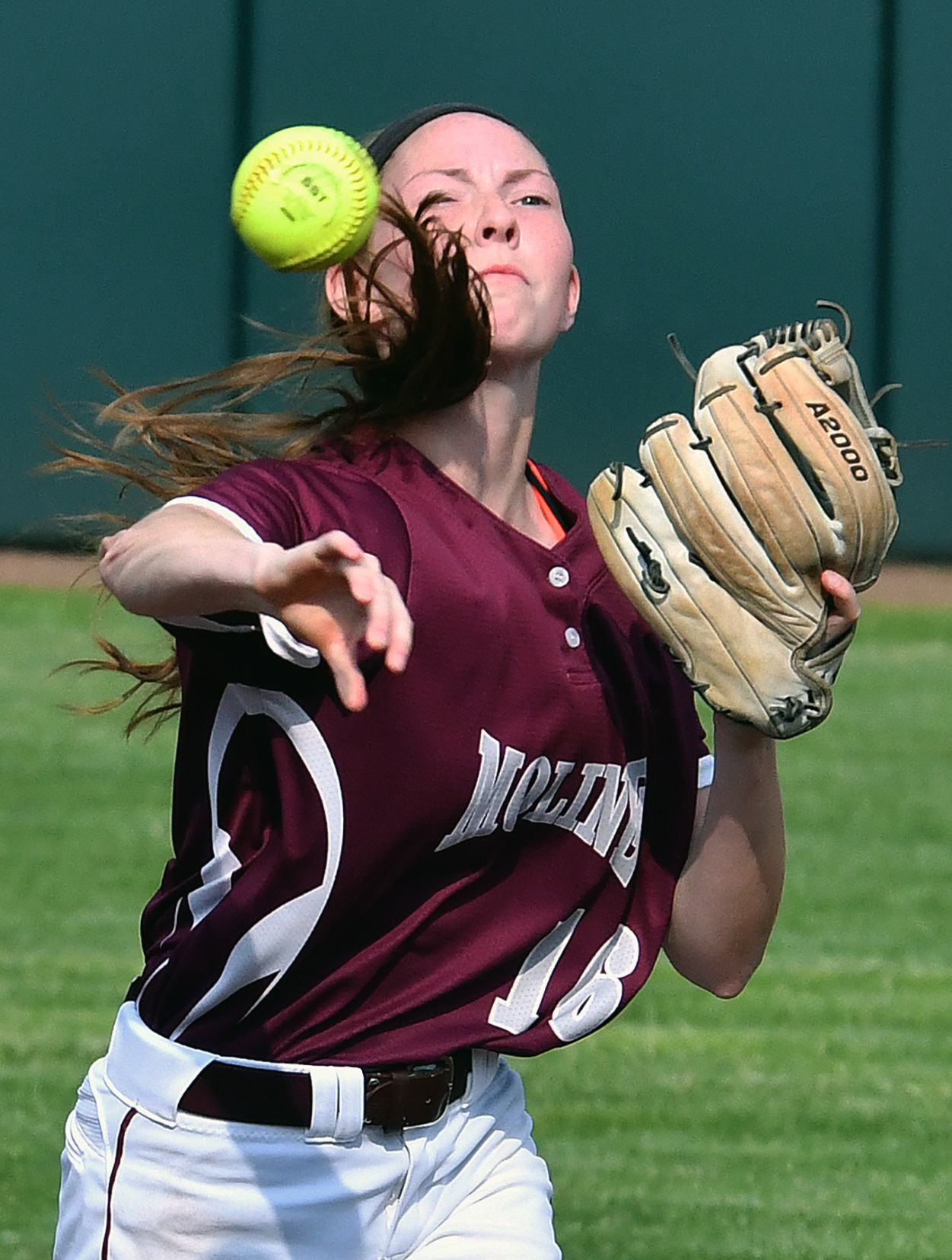 Moline softball Elite Eight at Illinois State University